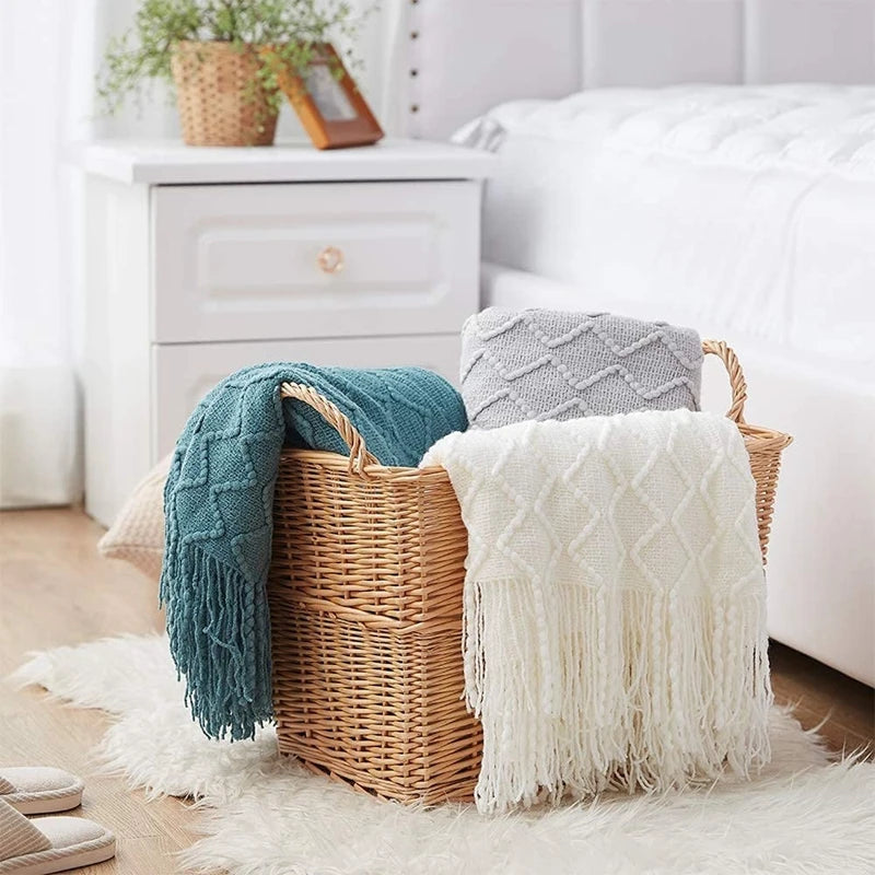 Inya Chunky Knit Blanket