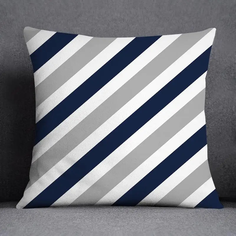 Cushion Cover Geometric Pattern Throw Pillow