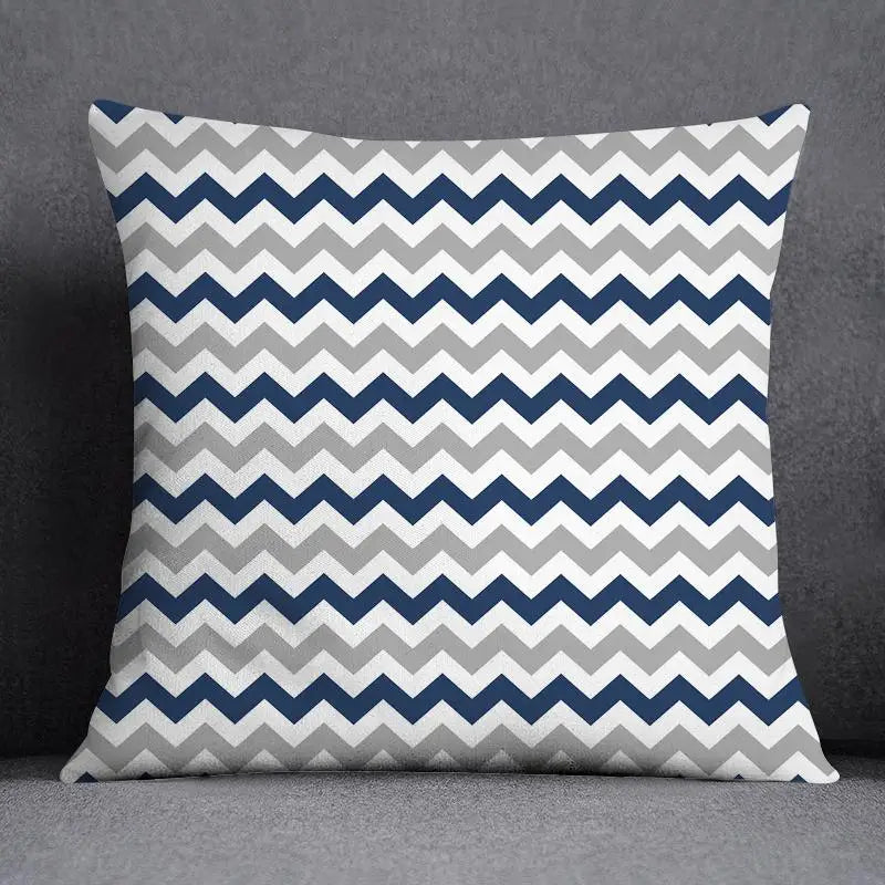 Cushion Cover Geometric Pattern Throw Pillow