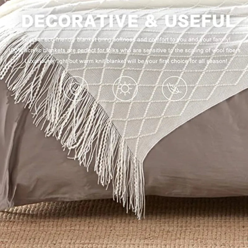 Inya Chunky Knit Blanket